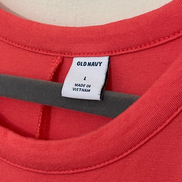 Old Navy Bundle Of 2 Jersey Knit Dresses ~ Teal & Coral ~ Women’s Size Large - Picture 7 of 16